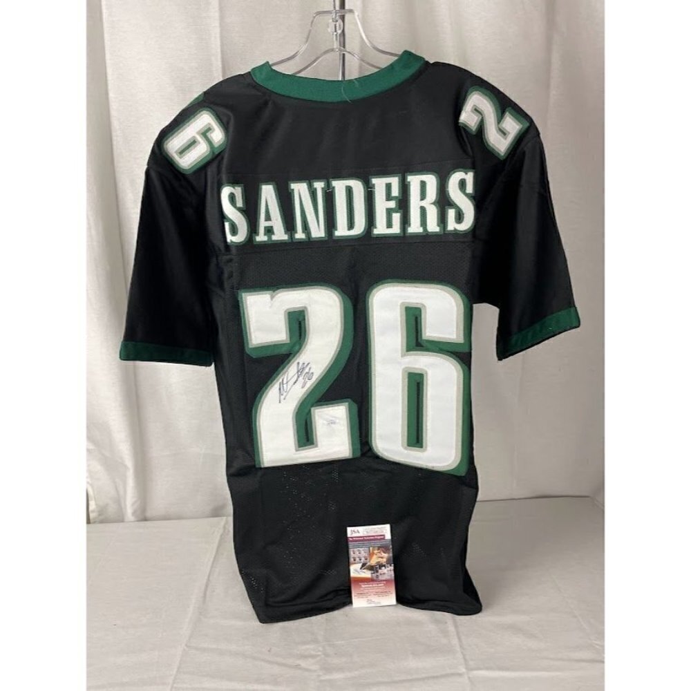 Miles Sanders signed autographed Philadelphia Eagles custom jersey JSA#WIT488120